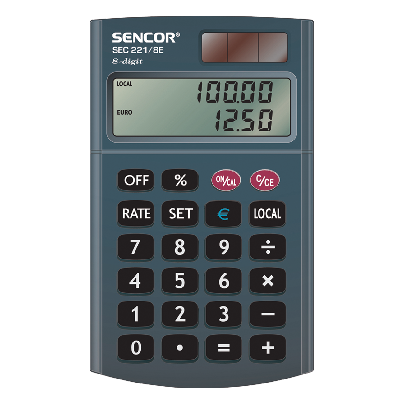 SEC 221/8E Calculator de mână