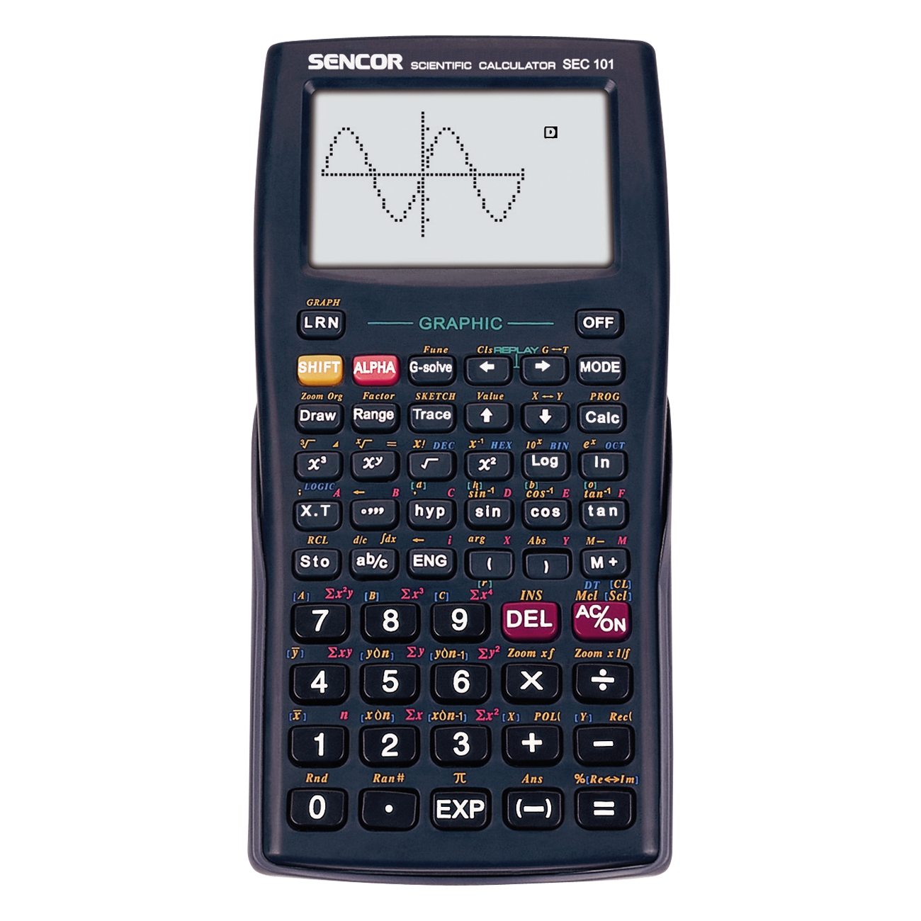 SEC 101 Calculator grafic