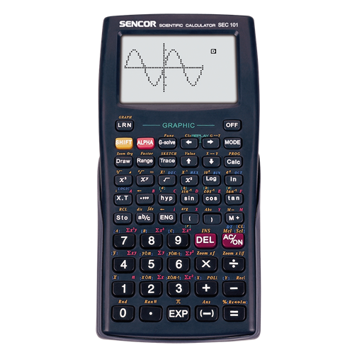 SEC 101 Calculator grafic