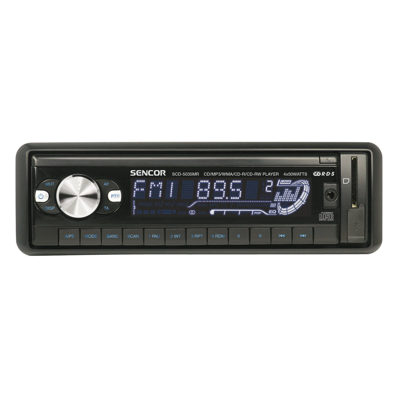 SCD 5035MR Car Radio with CD/MP3/USB