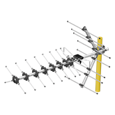 SDA-610 Antenă exterior DVB-T