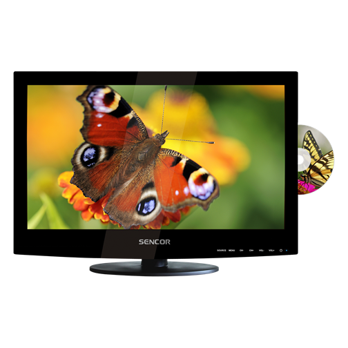 SLE 2443D Full HD LED LCD TV cu DVD