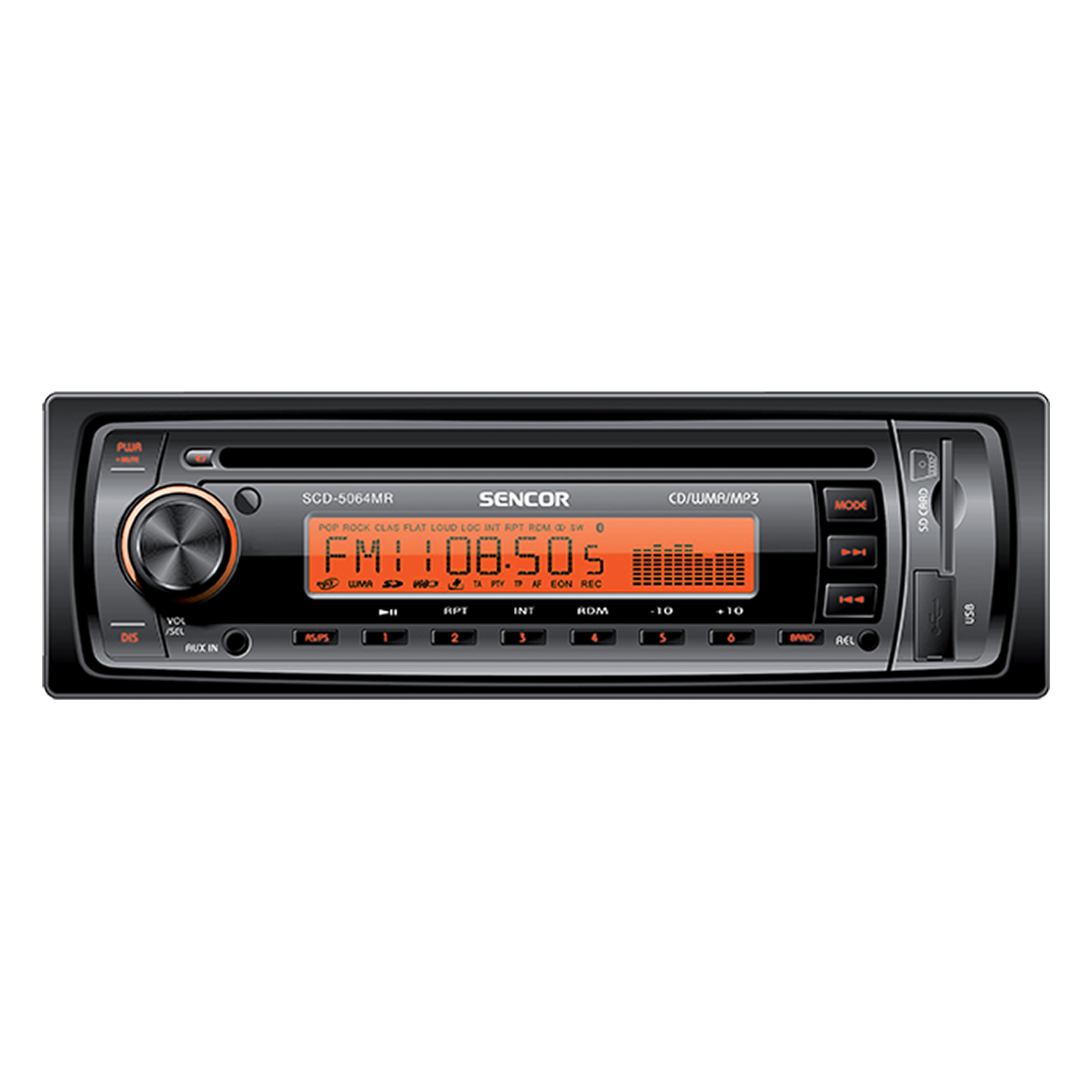 SCD 5064MR Radio auto cu CD/MP3/USB