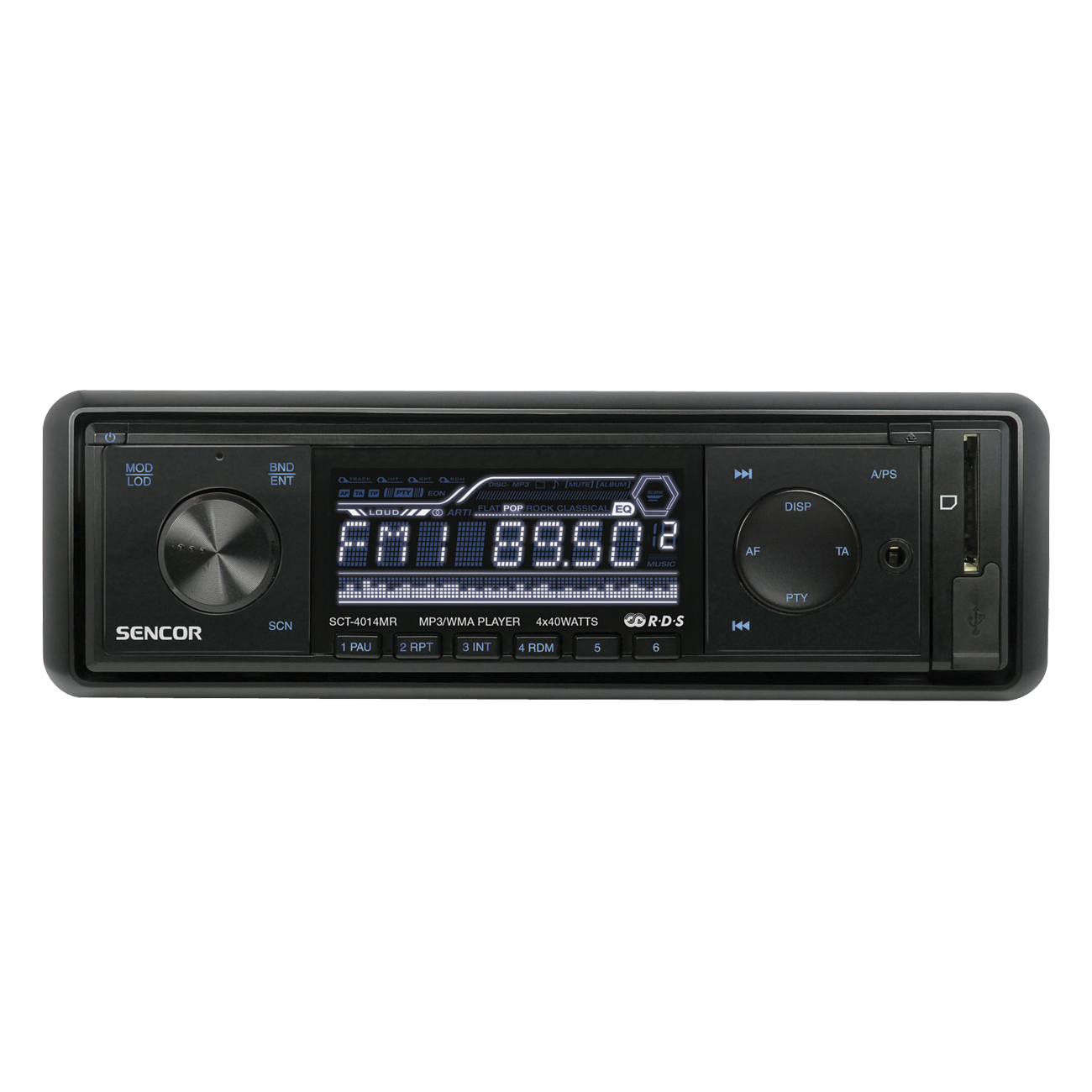 SCT 4014MR Radio auto cu USB/SD/MMC