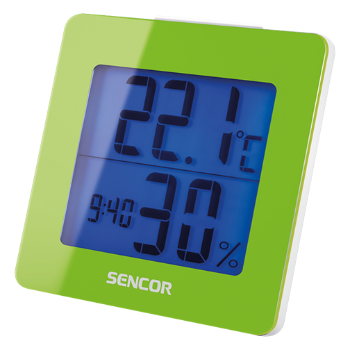 SWS 1500 GN Termometru cu ceas deșteptător