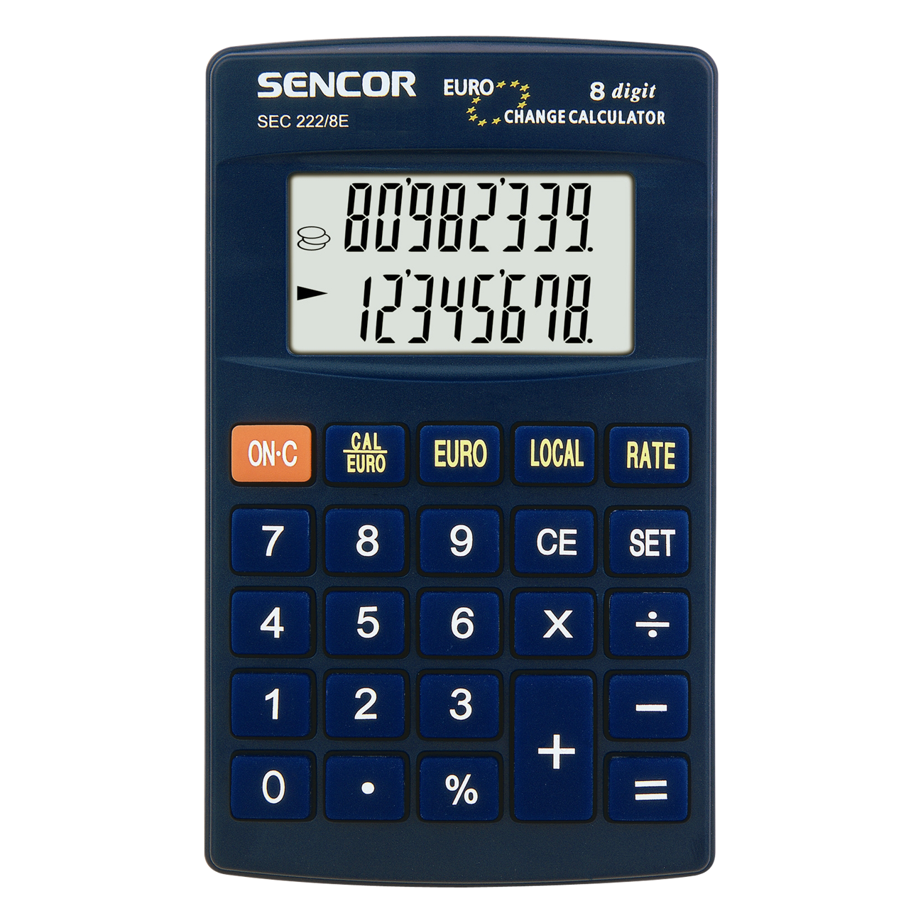 SEC 222/8E Calculator de mână