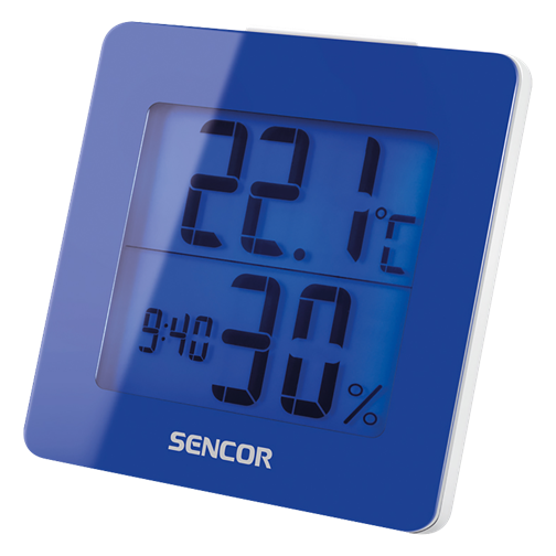 SWS 1500 BU Termometru cu ceas deșteptător