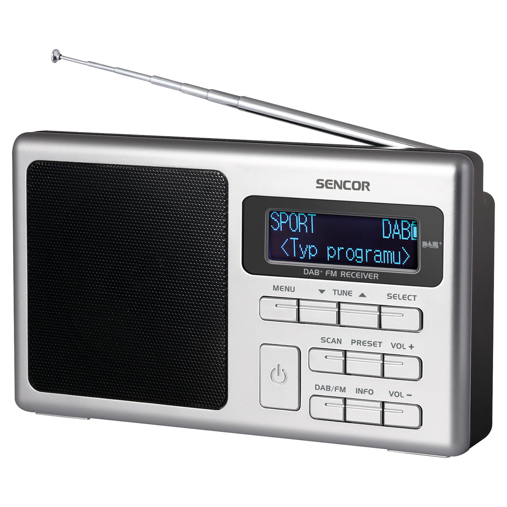 SRD 6400 Radio digital DAB+ / FM-PLL
