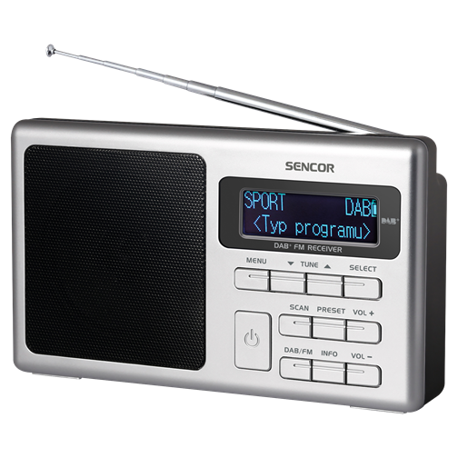 SRD 6400 Radio digital DAB+ / FM-PLL
